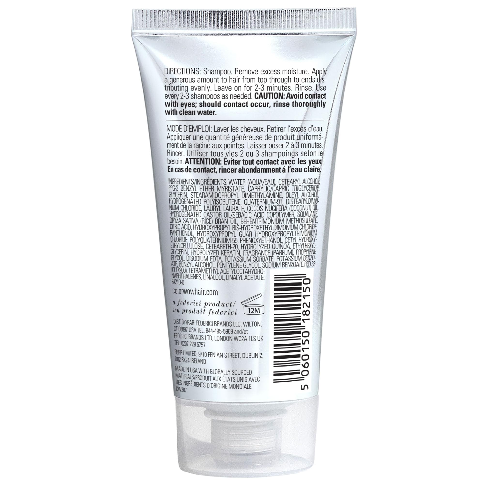 COLOR WOW Dreaming Advanced Repair and Resurfacing Treatment| Hair Mask for Anti-Frizz, Anti-Damage, Delivers Flawless Strands