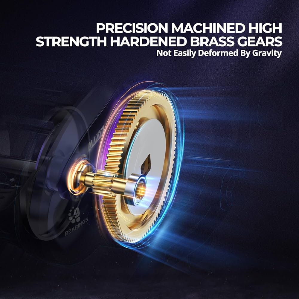 Amazon | Piscifun Alijoz 400 ベイトキャスター フィッシングリール