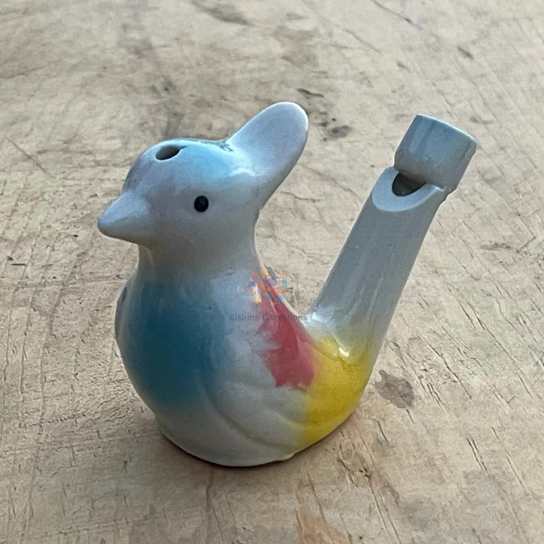 Kishore Collections Bird Water Whistle Colourful Ceramic - 1 Pcs - Image 8 thumbnail