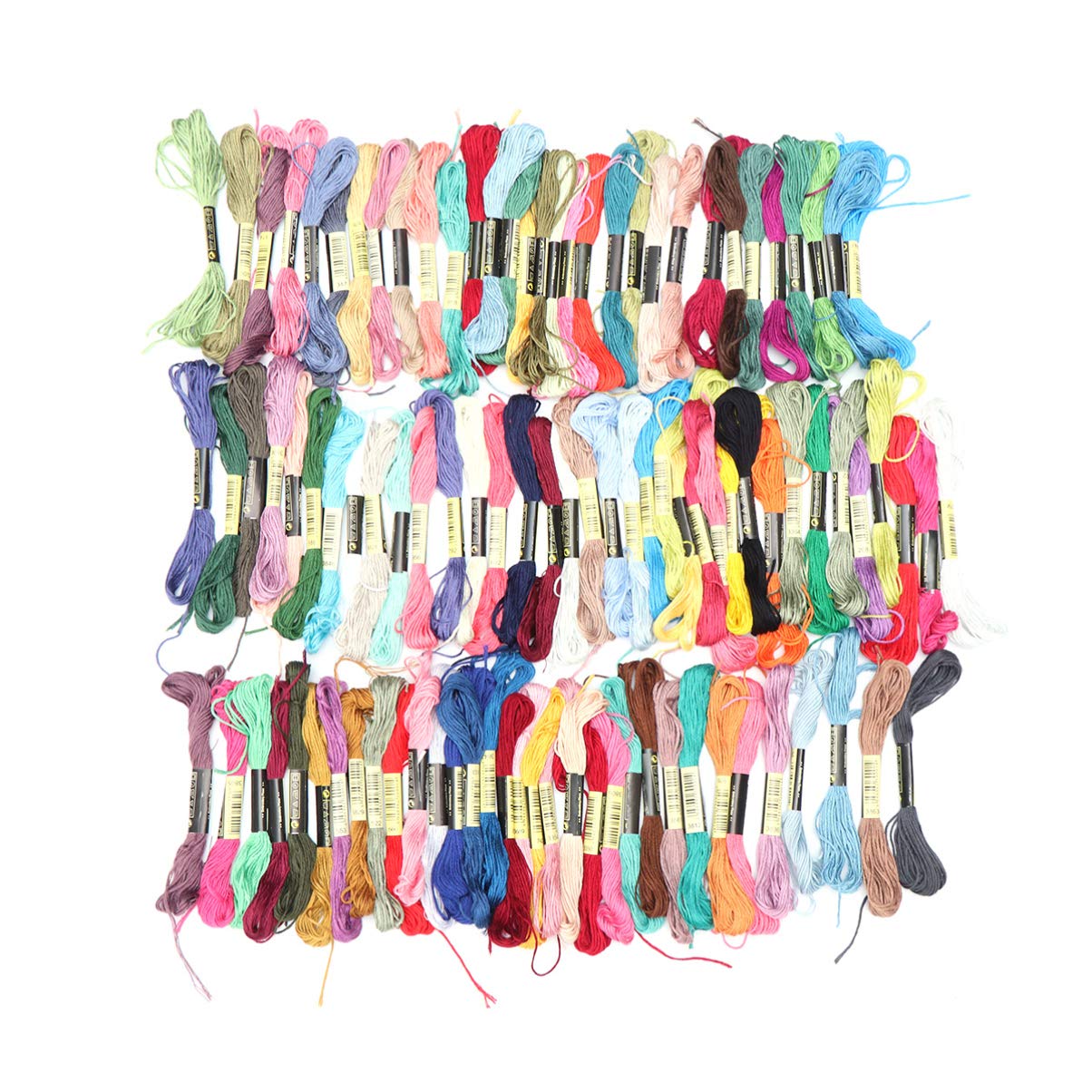 SUPVOX 1 Set Cross Stitch Threads Colorful Embroidery Floss Cross Stitch Friendship Bracelets Floss for Starter