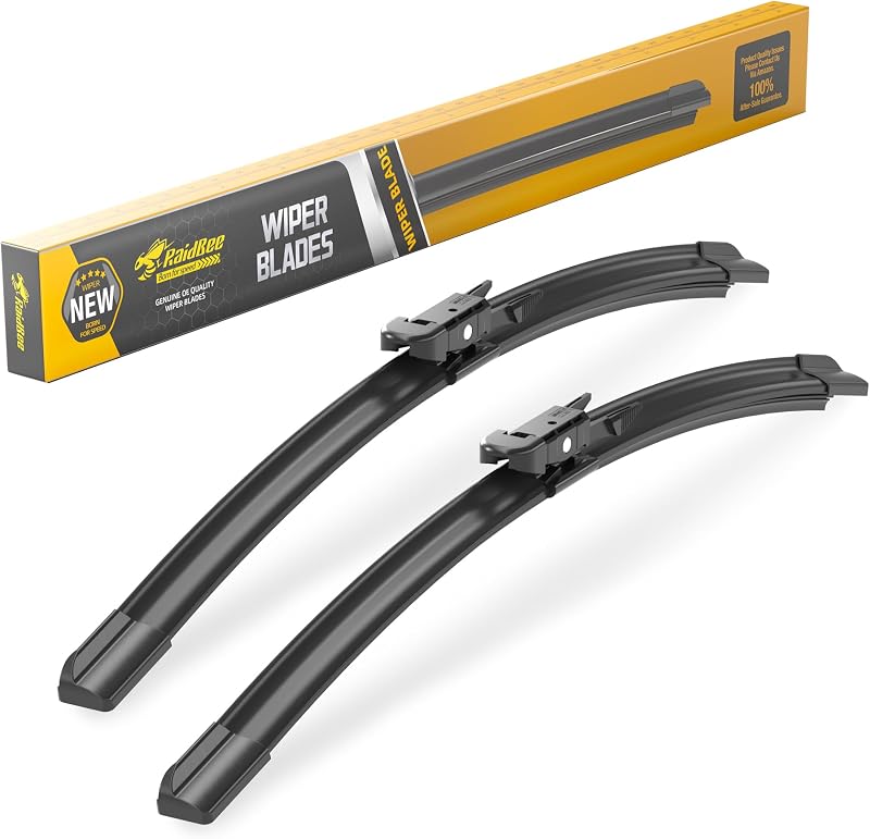 Palhetas do limpador de para-brisa RaidBee para Ford Mustang e Lincoln MKZ – Par