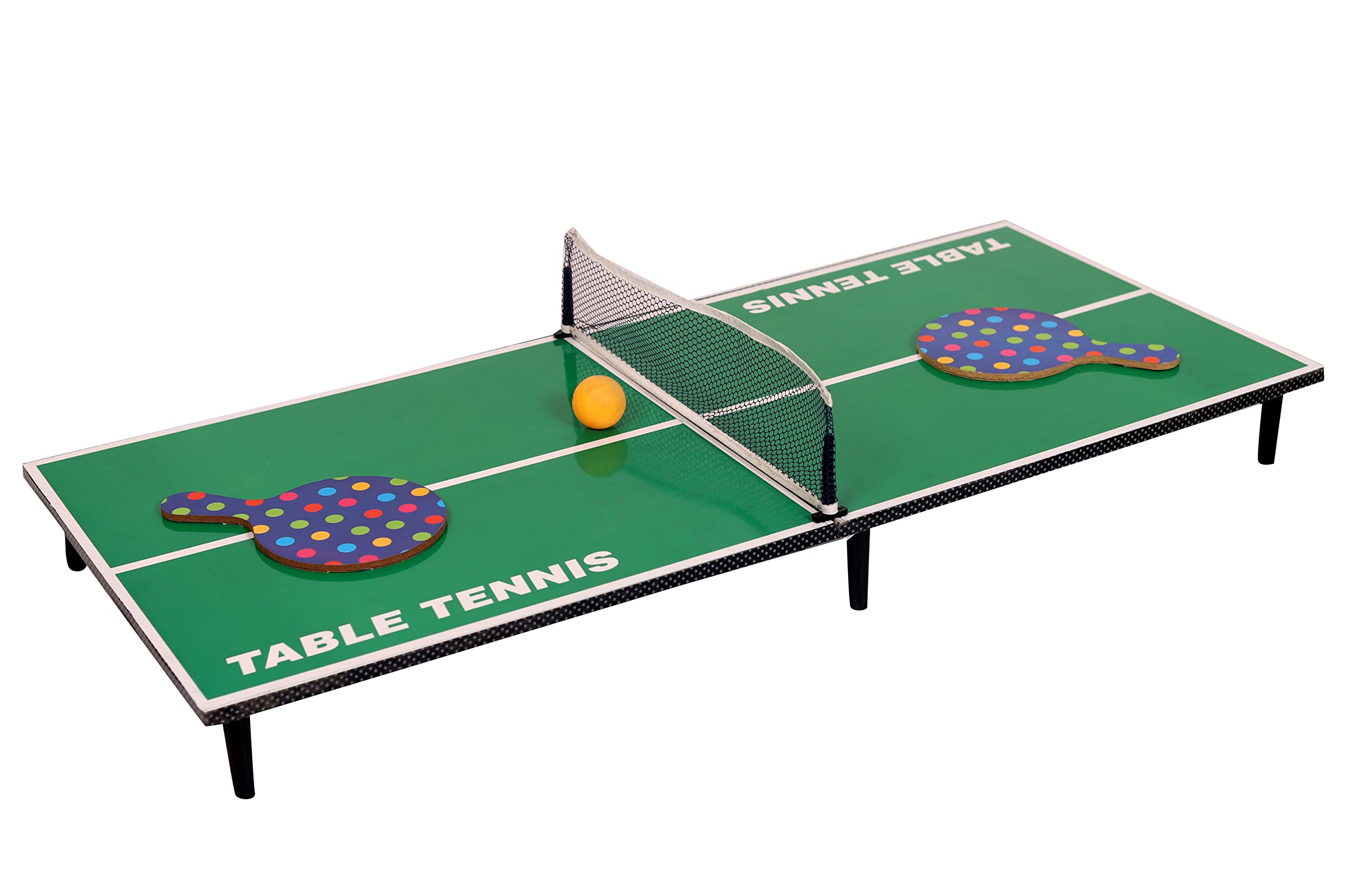 Buy PlayKith Mini Portable 90cm Folding Wooden Table Tennis for Kids