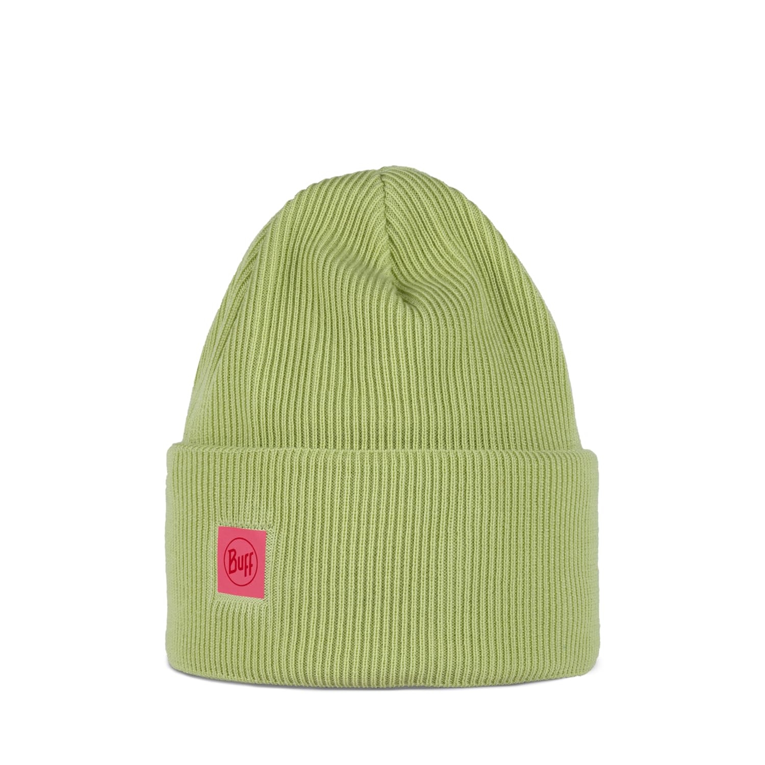 Buff Crossknit Beanie Solid Sheen Yellow Unisex Adult