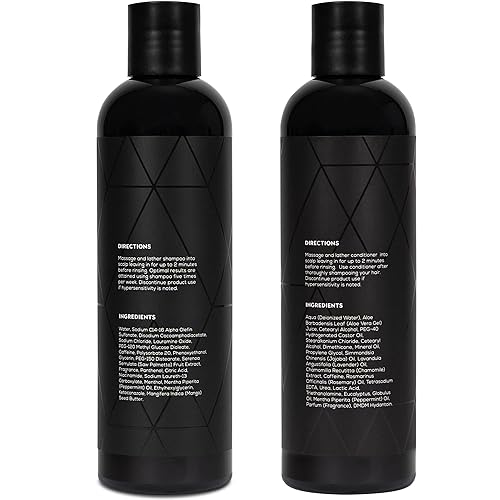 Miniatura 5 de Hair Surge Shampoo y Hair Solaye Conditioner Bundle (8 fl oz)  Espesa el cabello, reduce la rotura, promueve el crecimiento, fortalece los folículos