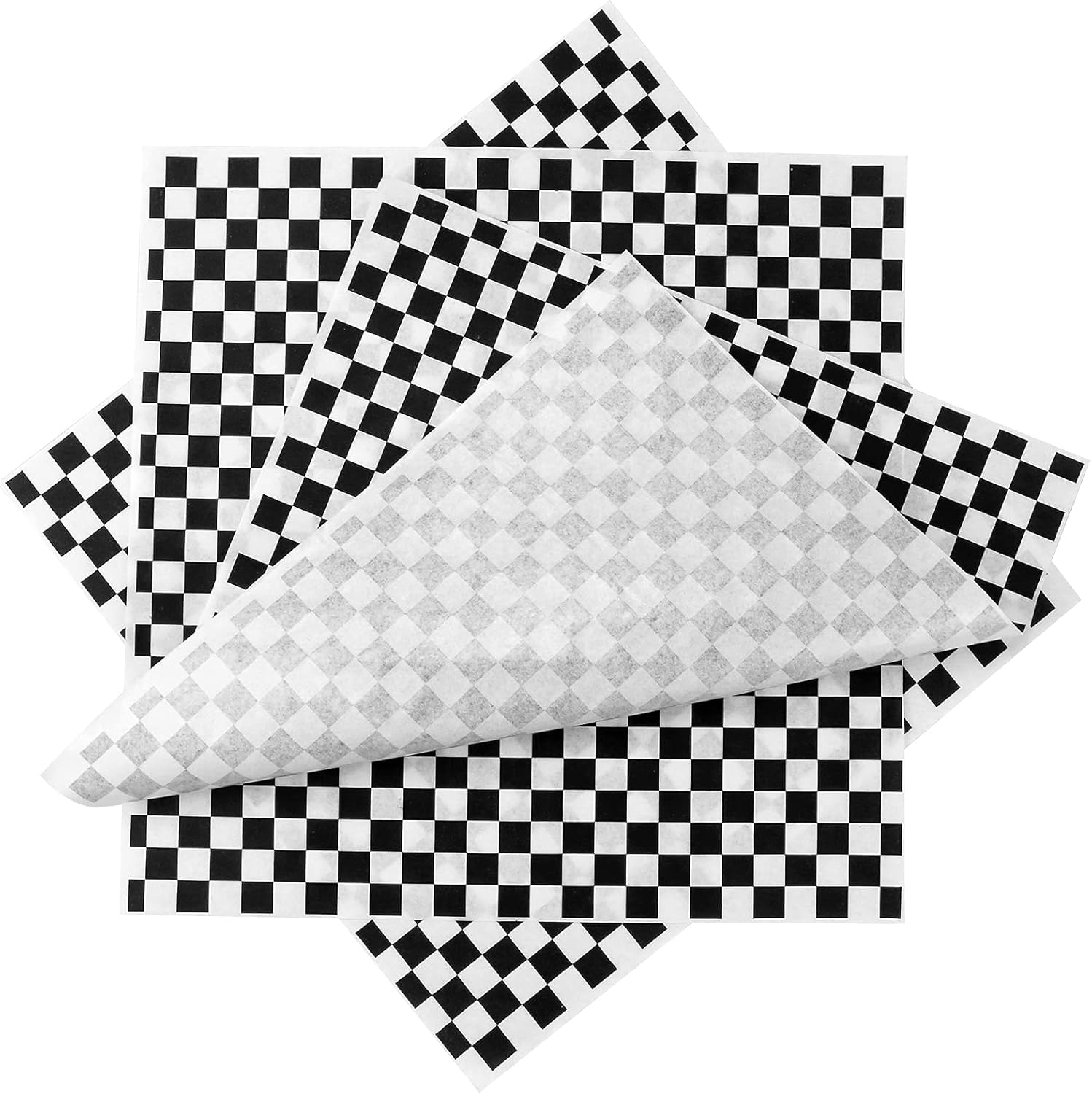 Butter Paper- Sheets | 10x10 Inch | Pack of 50 Sheets | Premium Tissue Paper for Gift Wrapping, Art & Craft, Decoration, Baking – Black Color-image-38