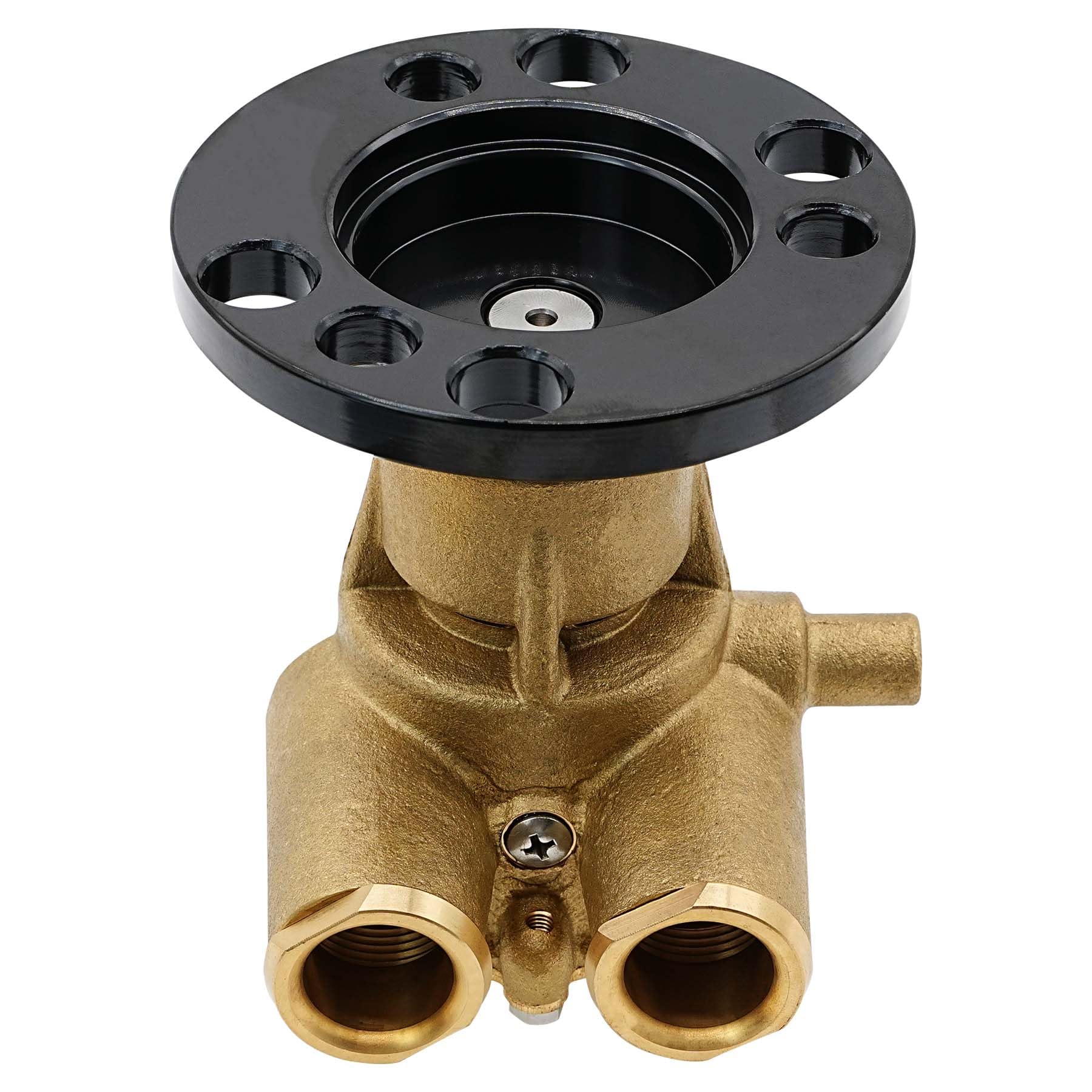 F6B-9 Crankshaft Mounted Impeller Water Pump Replacement for Volvo Penta OMC V8 Engines 856513 3860703 Johnson 10-24232-1 10-24805-01 Sherwood P105 Jab sco 50410-1201 Indmar 685001