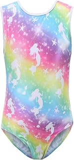 Happy Cherry Girls Gymnastics Leotard Sleeveless Long Sleeve Dance Clothing Biketard Unitard Fitness Outfit 3-14 Years