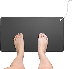 Amazon.com: Grounding Mat,Foot pad/Computer Mouse Mat,Reduce Pain ...