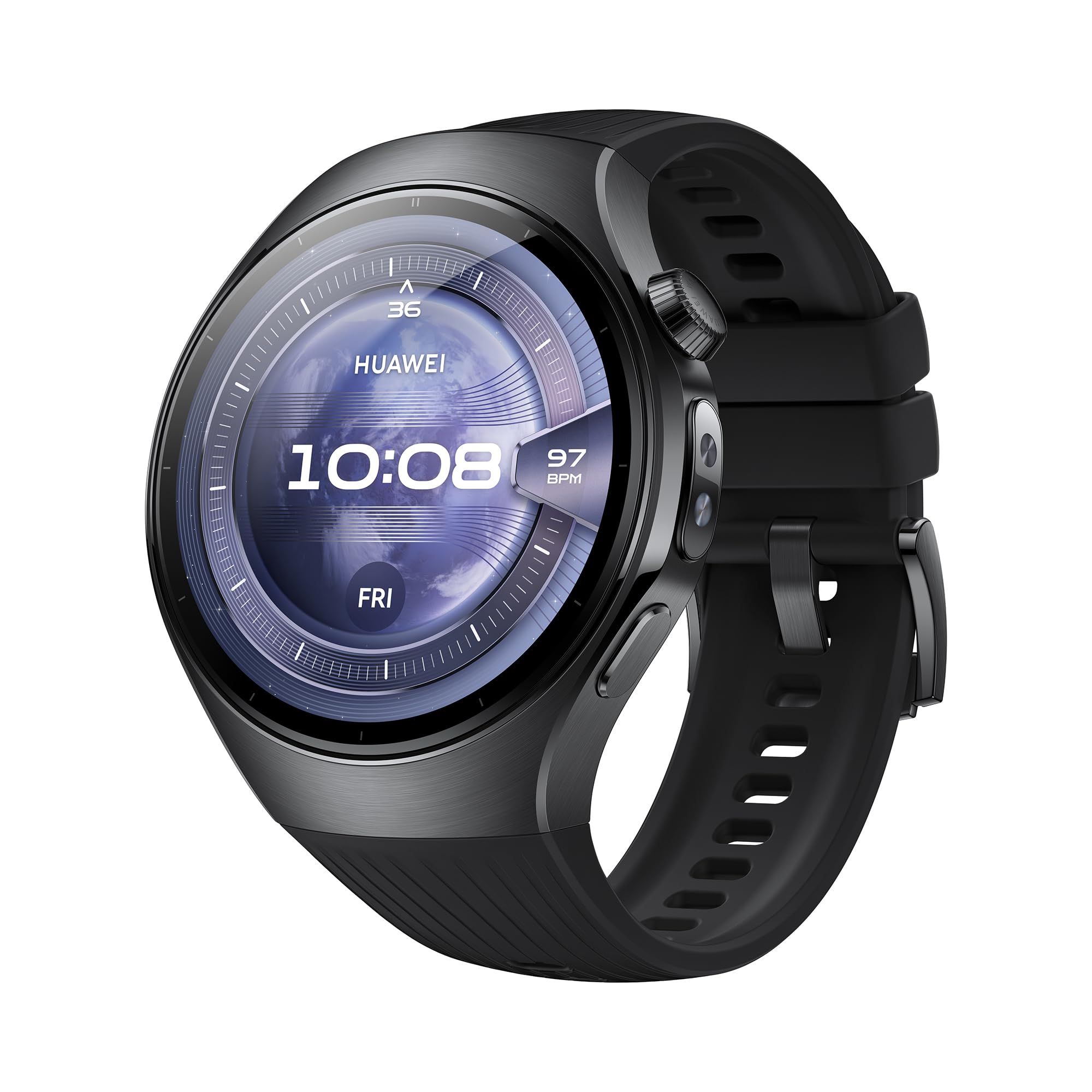 HUAWEI WATCH 5 – 46 mm, Schwarz