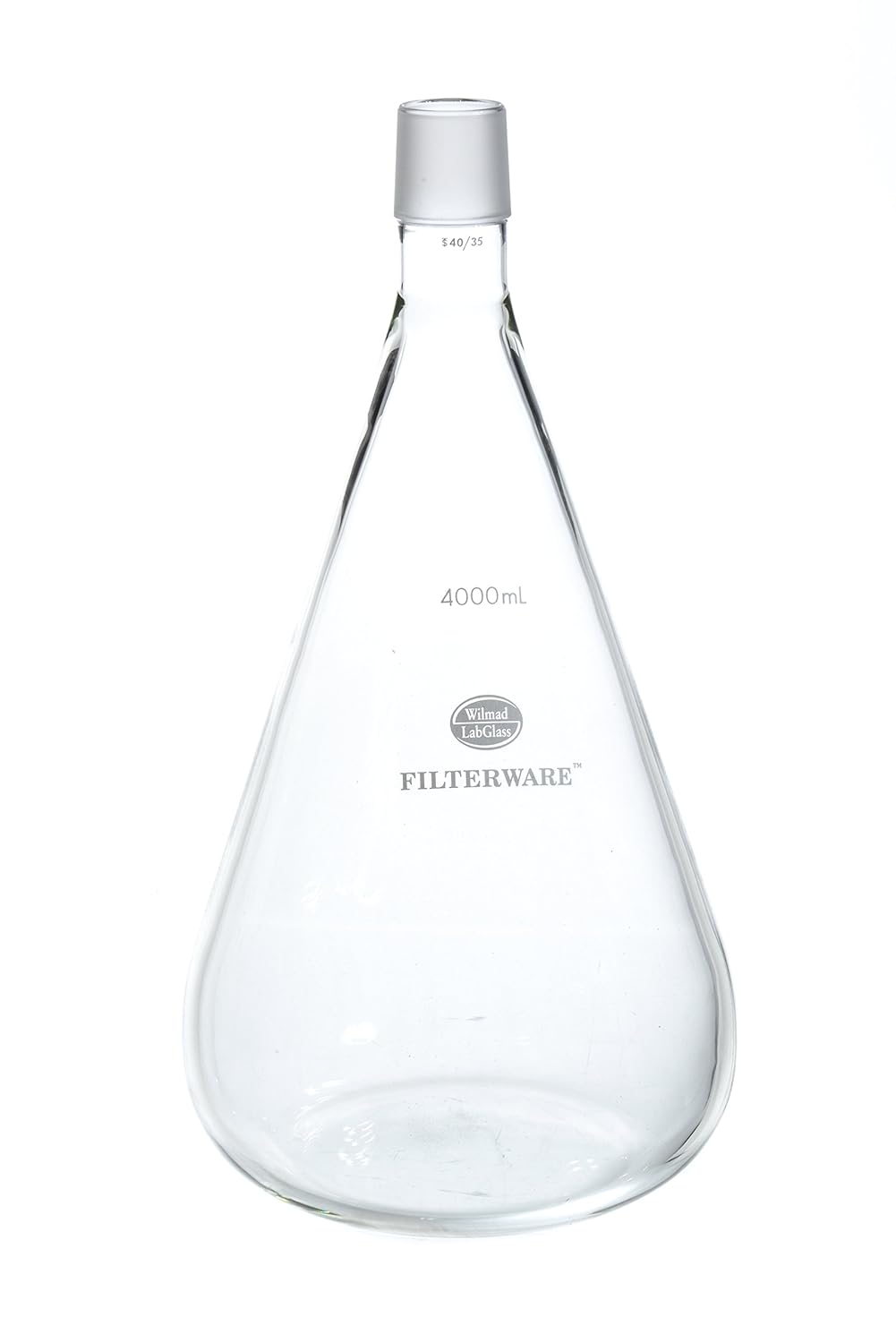 Wilmad BP1827004 Filter Flask, 40/35 Joint, 4000 ml Capacity Amazon