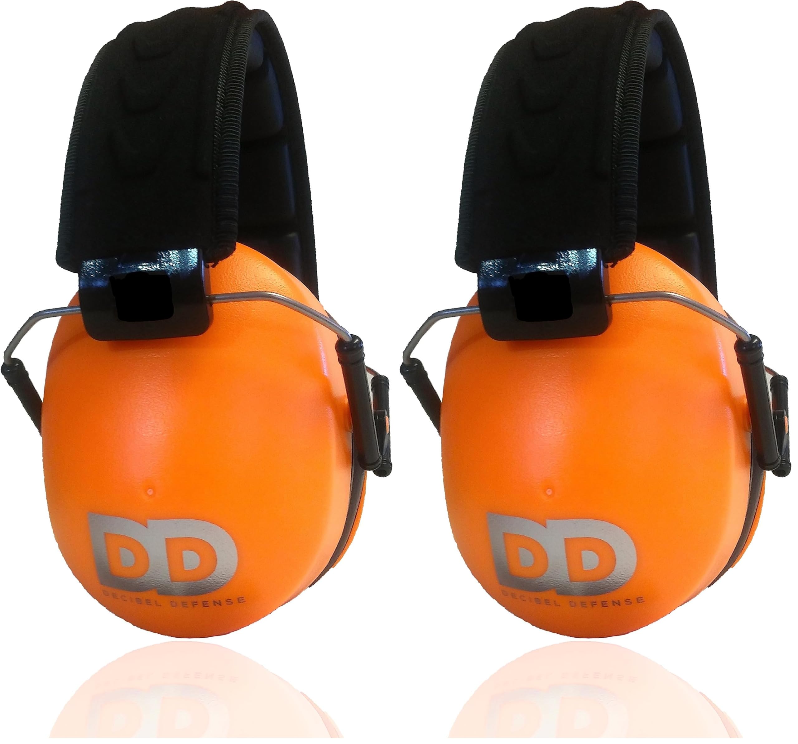 DECIBEL DEFENSE Professional Safety Ear Muffs 37dB NRR - The