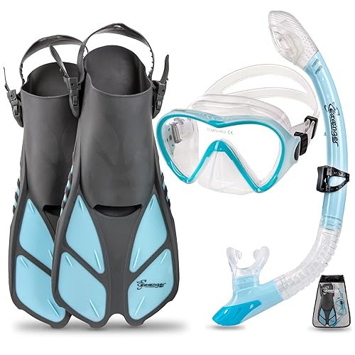 Seavenger Aviator Snorkeling Set with Gear Bag