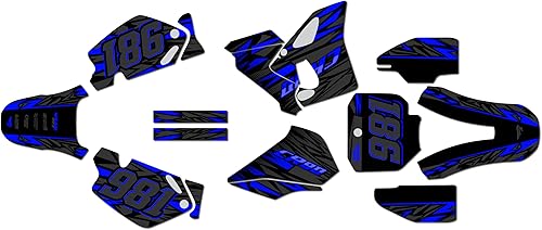 Miniatura 2 de Kalair GFX Kit de gráficos para Honda CR 80 (1998-2003) Serie Twitch Rojo 16 Mil - Adhesivos de moto Dirt Pit Bike Motocicleta, accesorios de