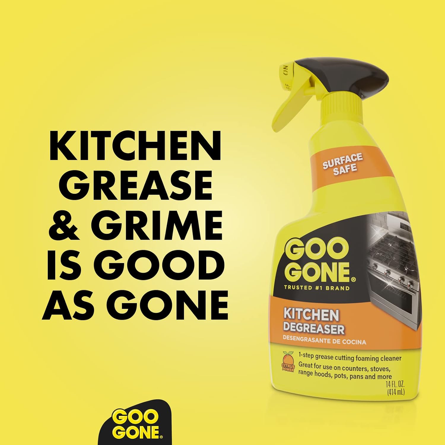 Goo Gone Degreaser, 14 fl oz Kitchen Cleaner - Image 8