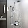 High Pressure HandheldRain 3-Way Shower Head Combo with 26