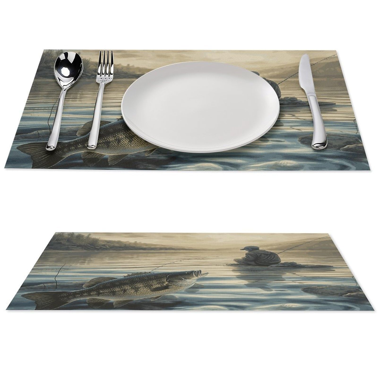 Set de table lavable et antidérapant en PVC thermorésistant x4