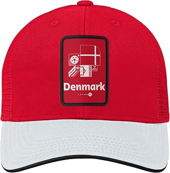 Outerstuff International Soccer Mens FIFA World Cup Contrast Mosaic Procrown Mesh Hat