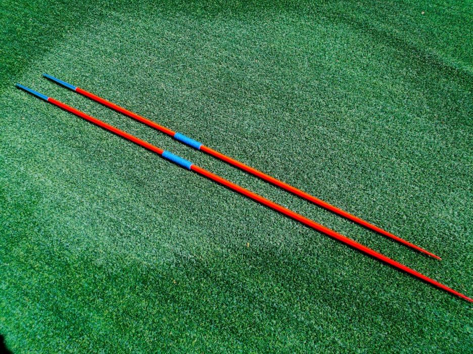 Javelins 400g 300g for Competition and Training -400GM 300GM Javelin Throws red Color Metal Alloy Tip