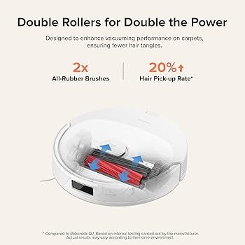 Amazon.com - roborock Q8 Max+ Robot Vacuum and Mop, Self