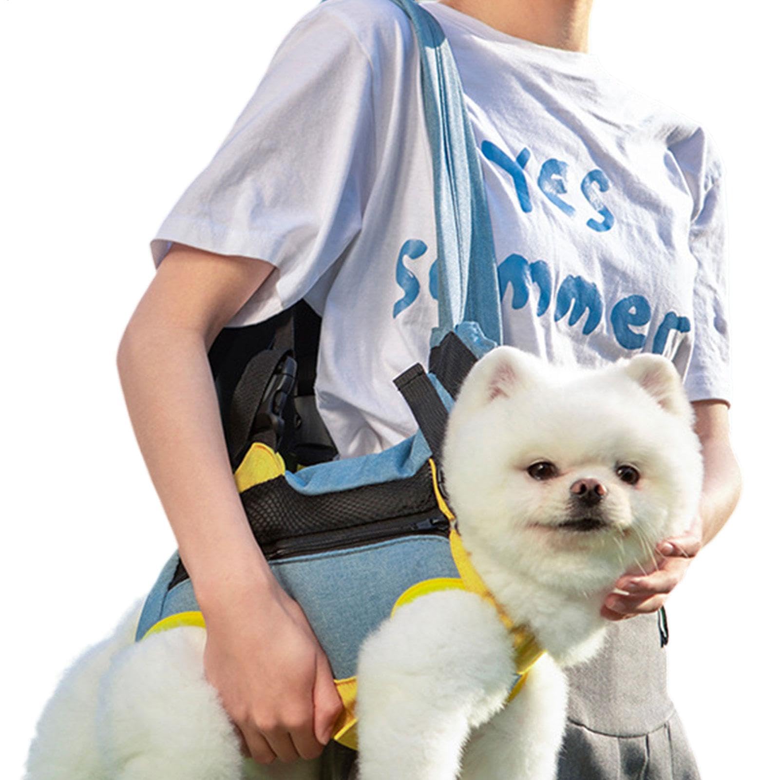 Mochila para perros ajustable, ideal para hacer senderismo y rutas en moto con tu mascota