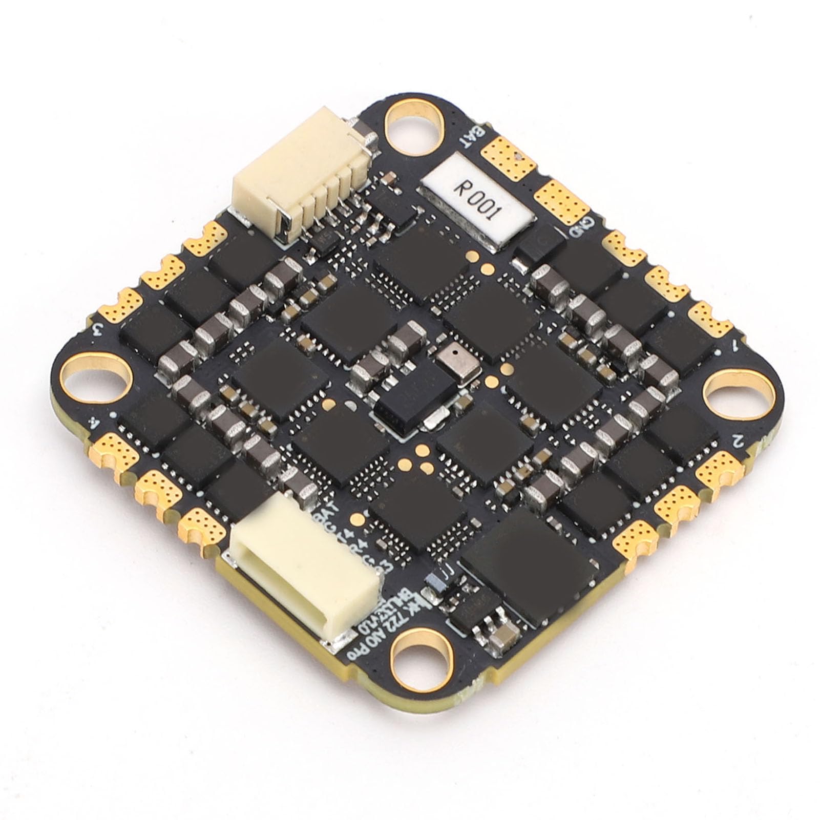 XUMIUZIY Wszechstronny Elektroniczny Regulator Prędkości Silnika ESC 4 w 1 z konstrukcją o Wysokim Stopniu Integracji dla Głównych Modeli Silników Dronów Kompaktowy i Lekki 33x33 Mm Rozstaw Otworów