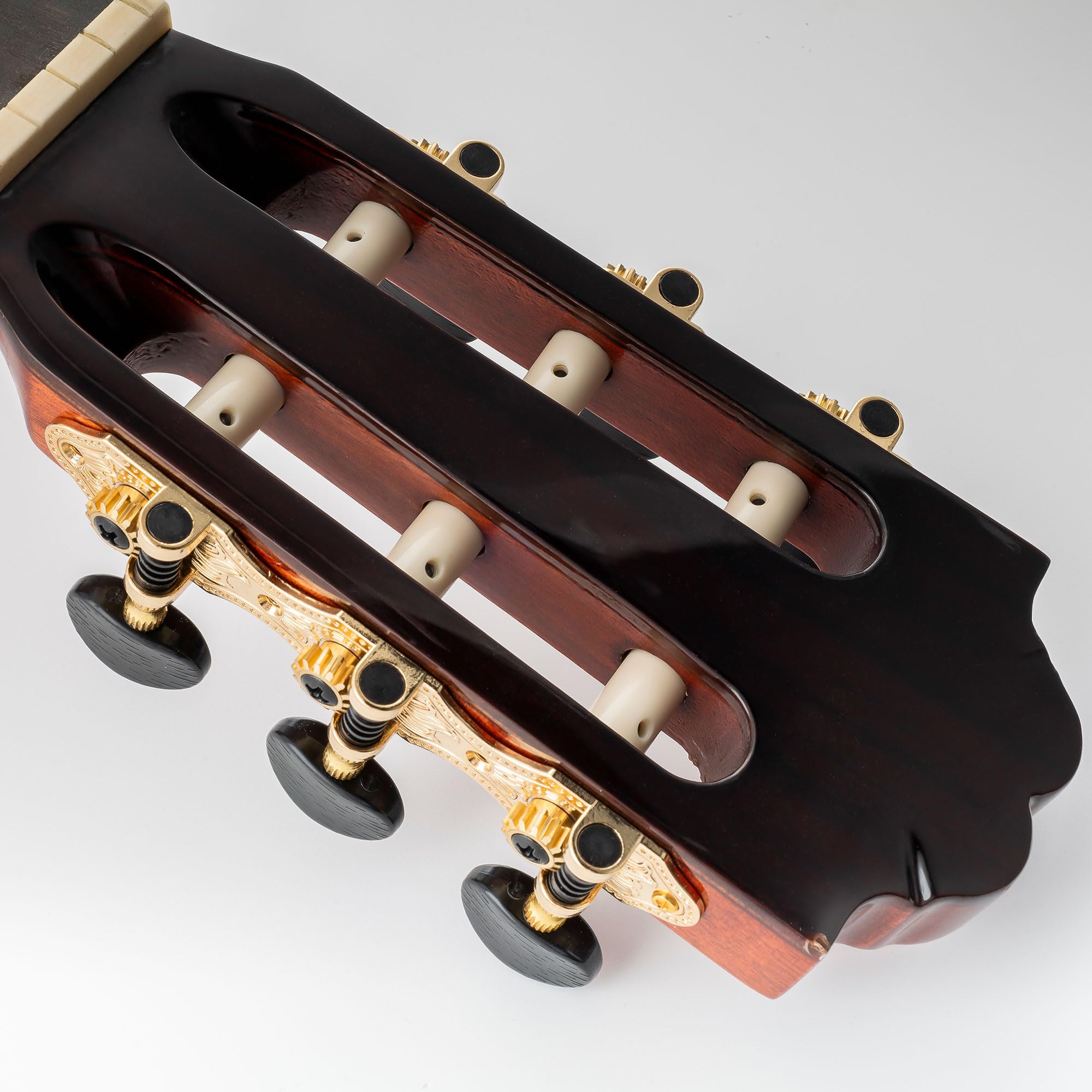 Musiclily Pro 3+3 Typ Baker Klucze do Gitary Klasycznej, Złoty