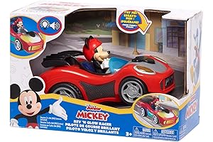 Mickey Mouse Rev 'n Go Vehicles: Adventure, Lights, and Sounds