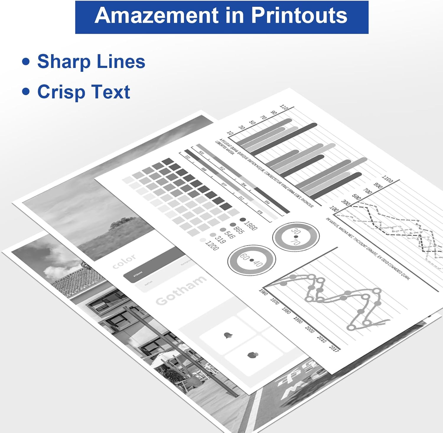 TN630 Black Toner Cartridge Replacement for Brother TN 630 TN-630 Toner for HL-L2300D HL-L2305W HL-L2320D HL-L2360DW HL-L2380DW MFC-L2680W MFC-L2700DW MFC-L2720DW DCP-L2540DW Printer - 2 Pack - Image 5