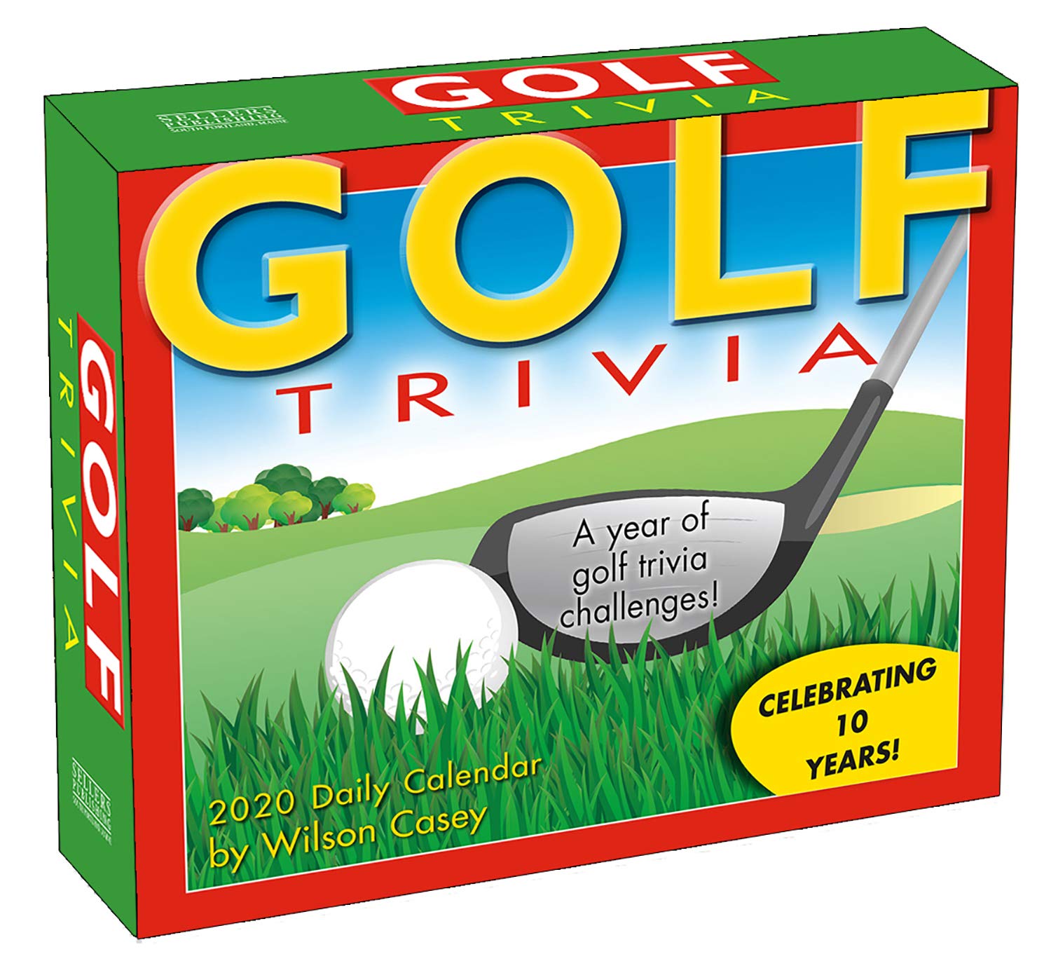 Golf Trivia 2020 Calendar A Year of Golf Trivia Challenges! Sellers