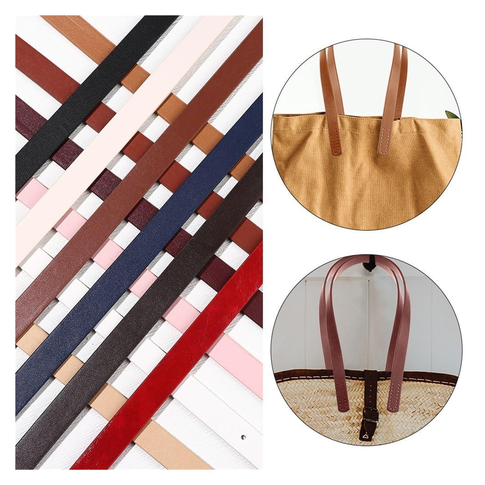 Core Stitching Shoulder Bag Strap Detachable Bag Handles DIY Handbag Band Handle Bag Accessories – Buy The Best Products In The Online Store - Foto 5