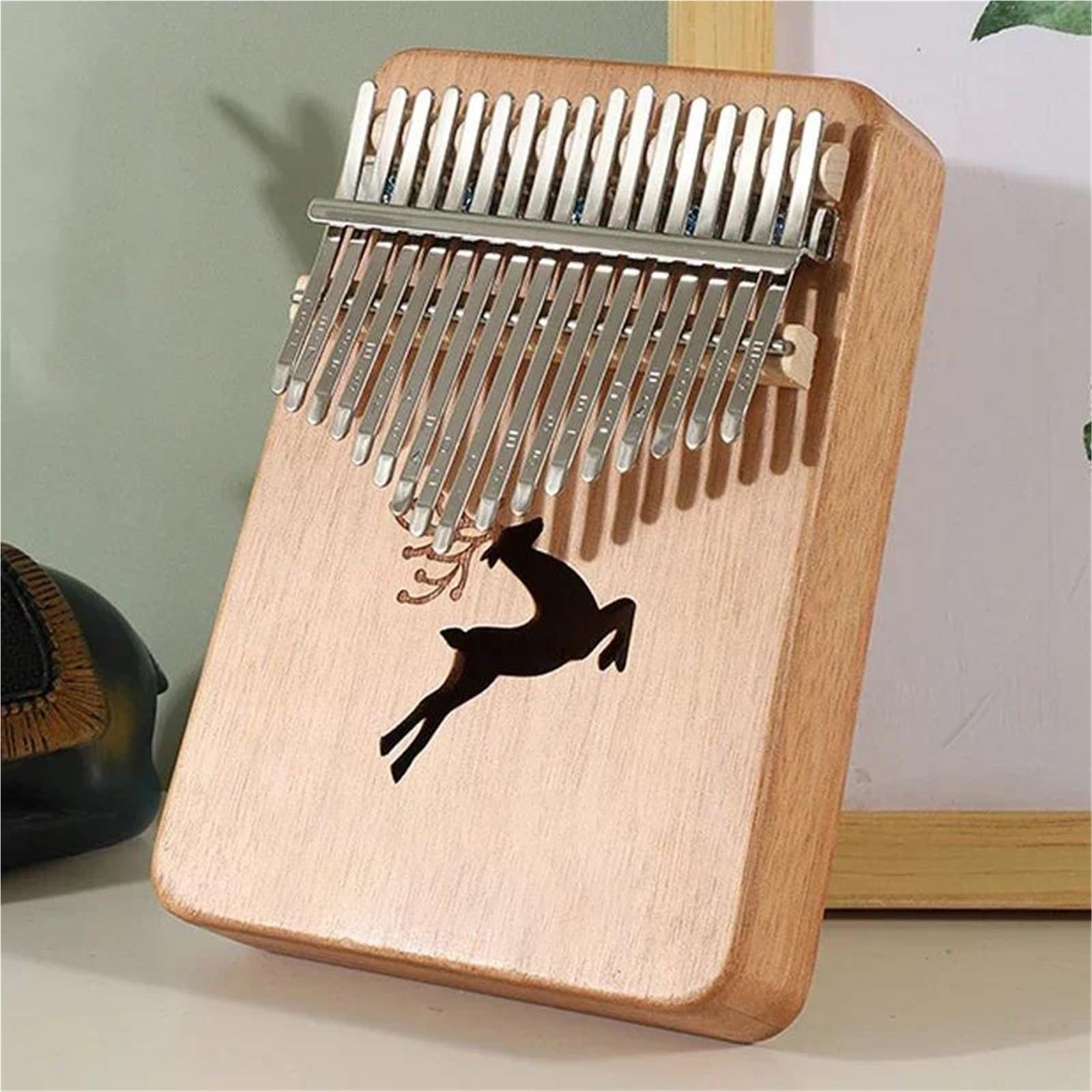 Kalimba Kalimba Przenośny Instrument 17 Klawiszy Z Drewna Bukowego(N)