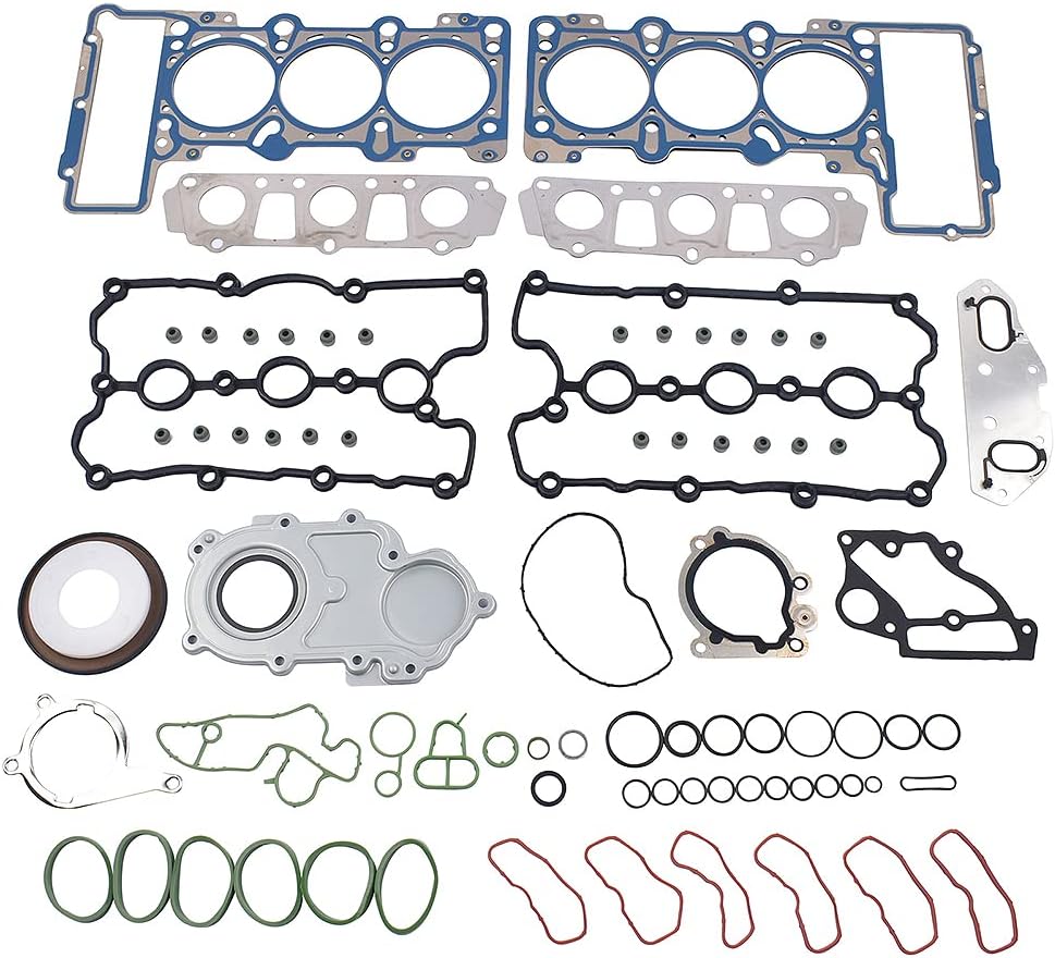 GELUOXI HS54834 Head Gasket Kit Replacement for 2009-2015 Audi A4 A6 A8 Q5 Q7 3.0 TFSI 06E103148AG 06E103149AG