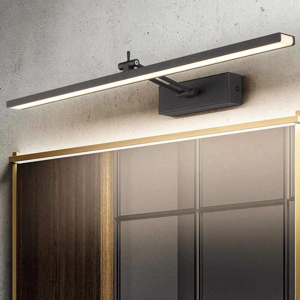 LED-Spiegel-Frontleuchte, Badezimmer-Wandlampe, minimalistisches Make-up-Licht, Moderne Wippspiegel-Schrank-Spiegellampe, einfache Installation, Spiegel-Wandlaterne für Innen-Badezimmerspiegel