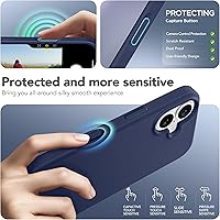 Vista 451 de GONEZ Funda para iPhone 14 Pro, compatible con Magsafe, con protector de pantalla + protector de lente de cámara, forro de microfibra suave