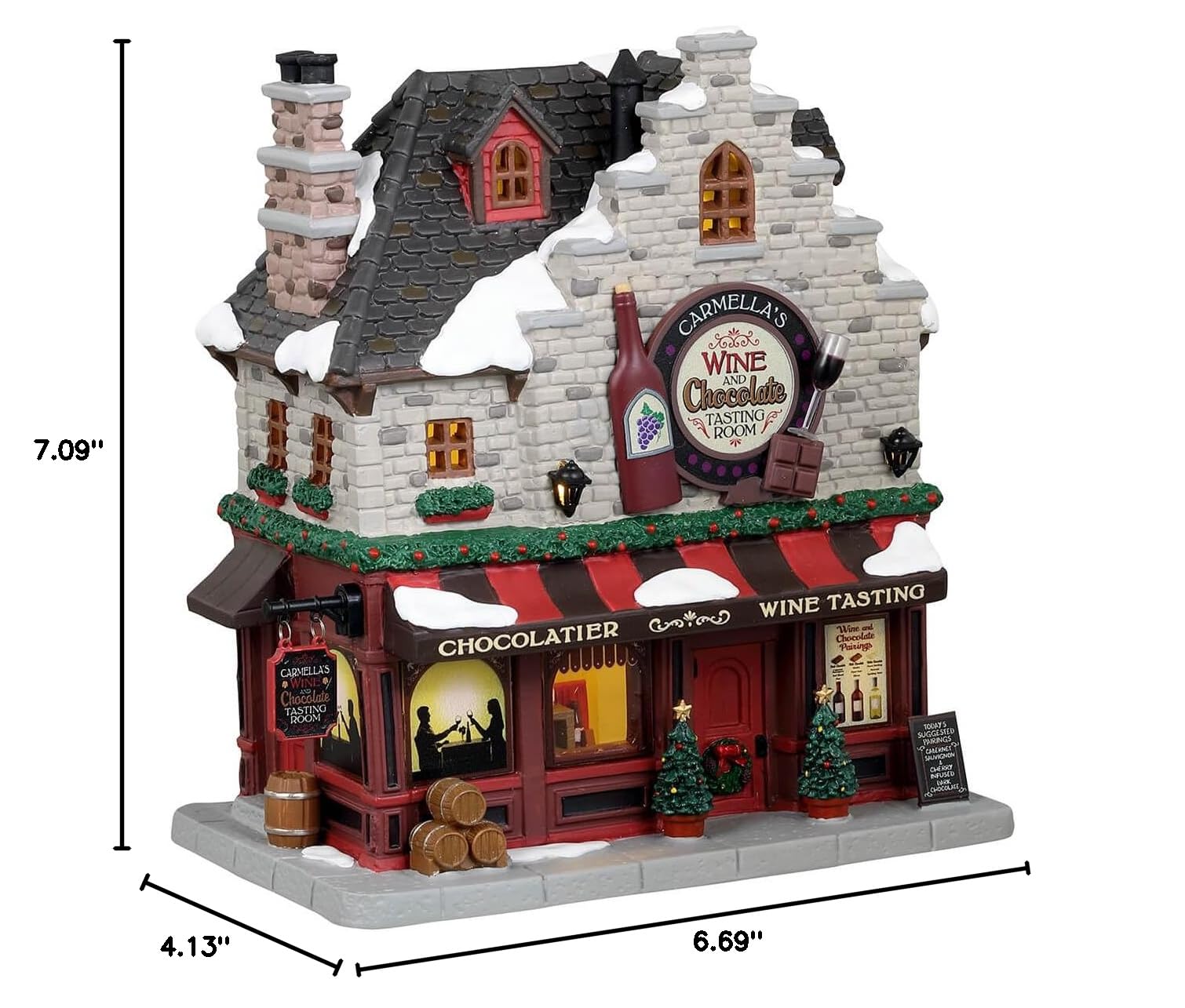 Lemax Christmas Village Carmellas Pokój degustacyjny wina i czekolady - 35062