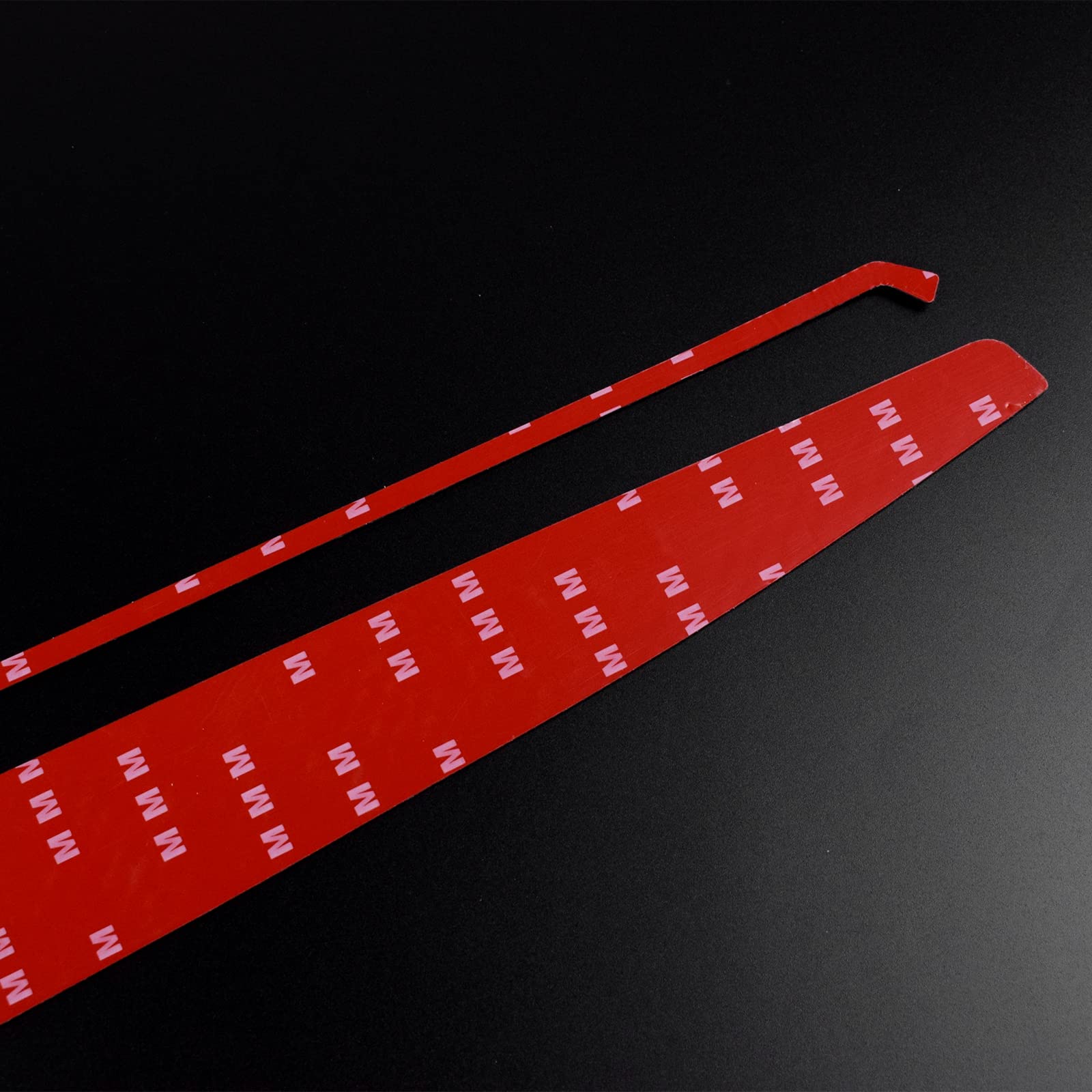 KUNGKIC Kohlefaser Auto Co-Pilot Instrumententafel Trim Strip Aufkleber Innenraum Compatible with BMW 1 Serie E81 E82 E87 E88 2008 2009 2010 2011 2012 2013 Zubehör,Schwarz