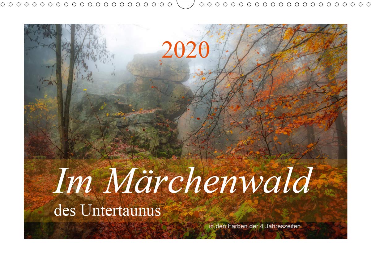 Im Märchenwald des Untertaunus (Wandkalender 2020 DIN A3 quer): Monatskalender, 14 Seiten, farbig (Monatskalender, 14 Seiten ) (CALVENDO Natur)
