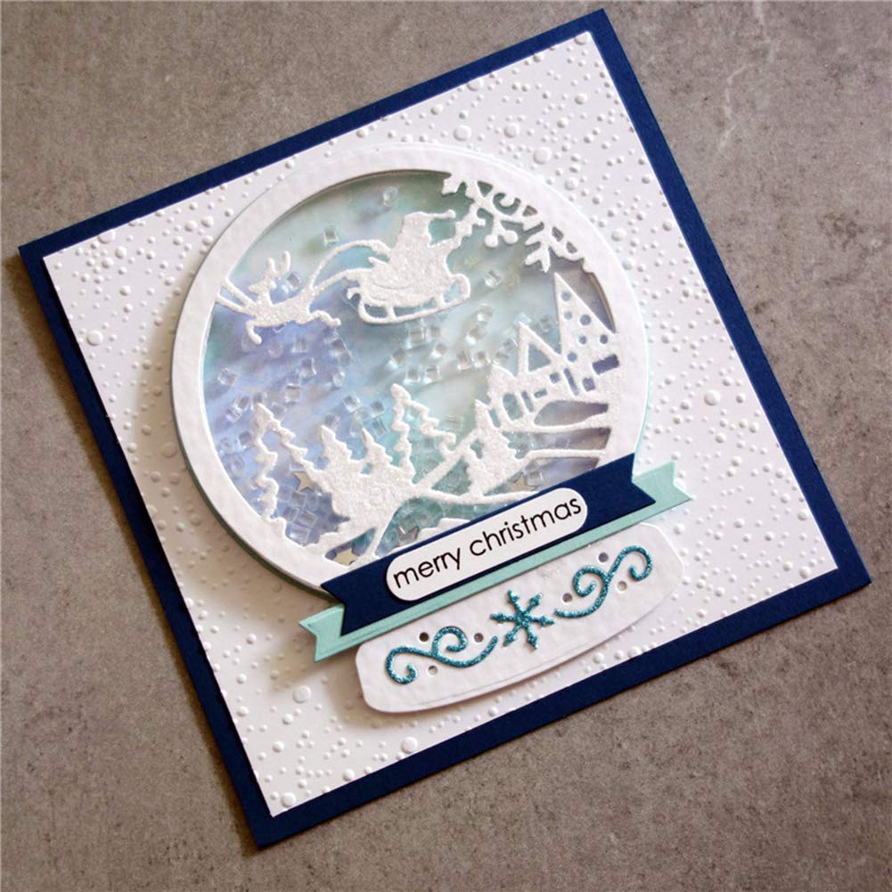 Fustelle Metallo Per Scrapbooking - Set Stencil A Forma Di Libro - 4,5x9,9 Cm E 10,3x3,1 Cm