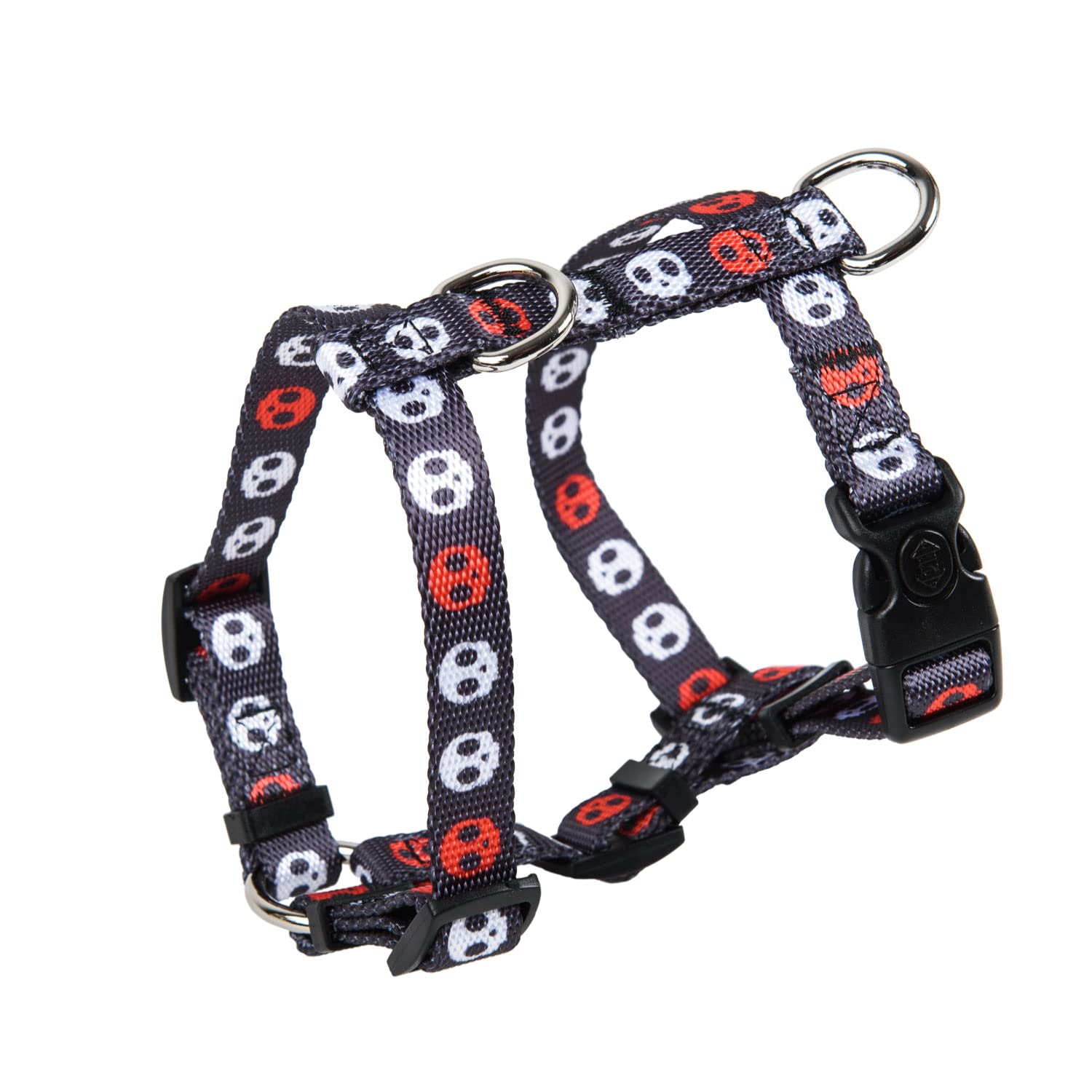 ASTORPET | Arnés Tipo H para Perros. Ajustable con Cierre de Seguridad. Arnés Perro Pequeños, Medianos y Grandes. Suave, Resistente y Ligero. Modelo Corso - M.