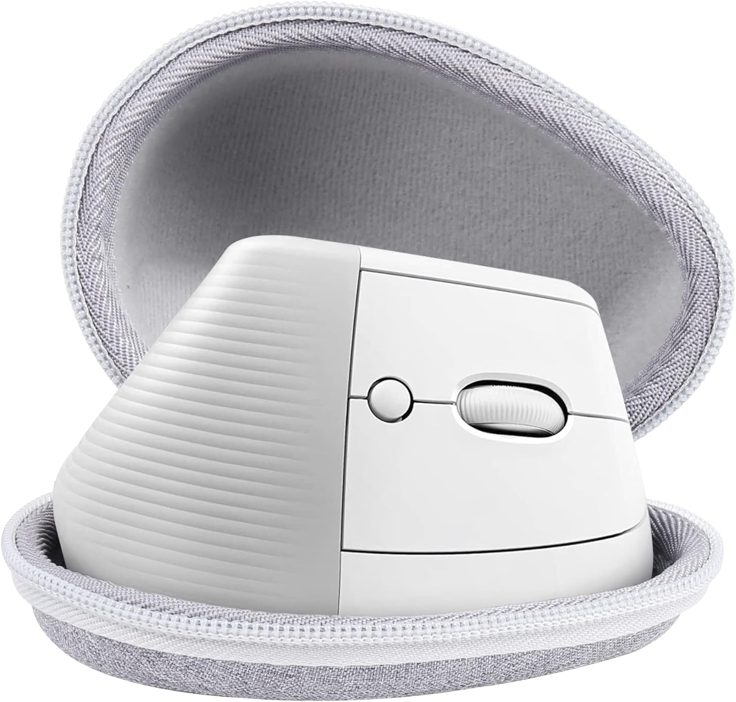 Aenllosi Funda para Logitech Ratón Logitech Lift Ratón Ergonómico Vertical (Blanquecino)