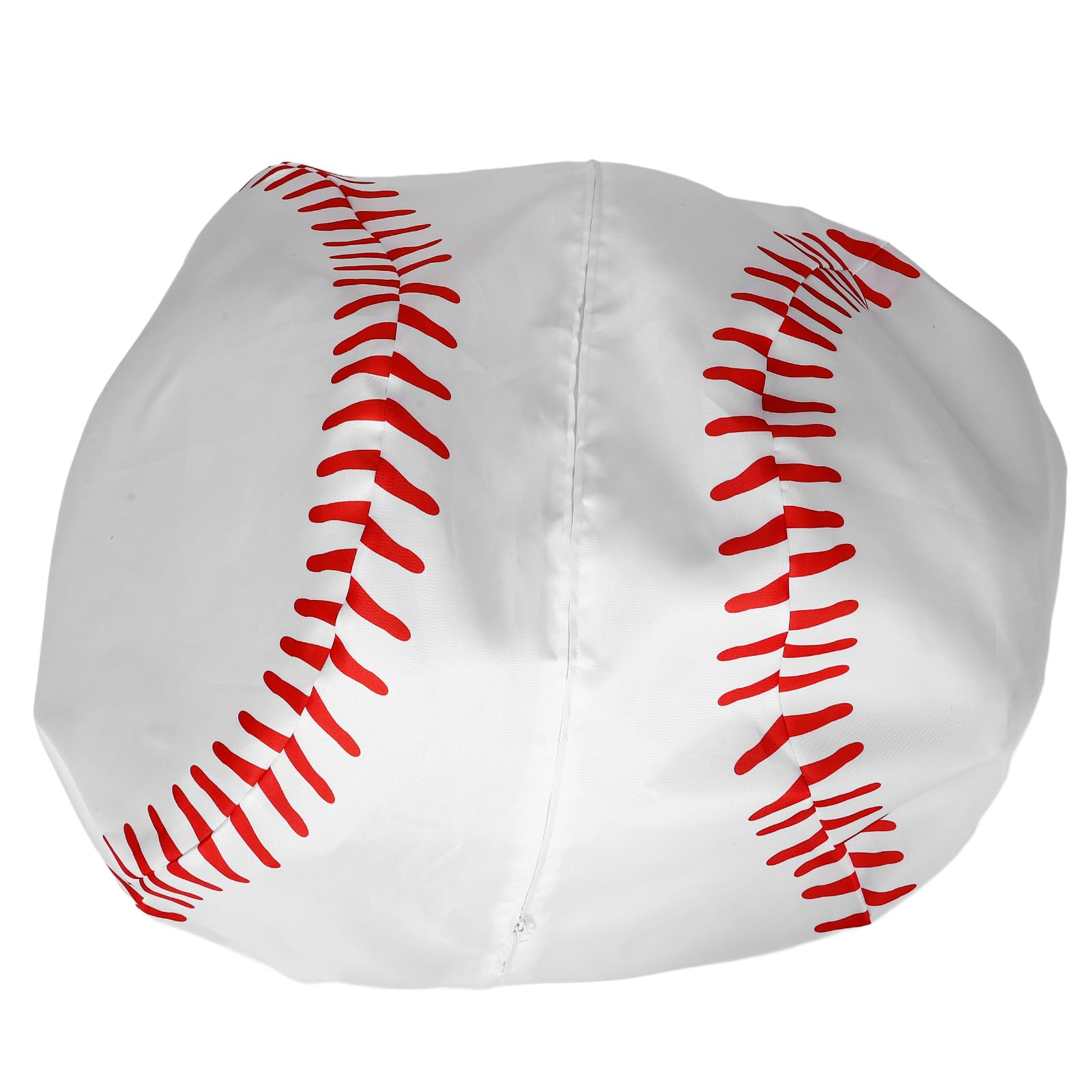 LUOZZY 38 Inch Baseball Print Stuffed Animal Storage Bean Bag Chair For Kids Portable Toy Organizer Soft Plush Indoor Furniture Cover Replacement