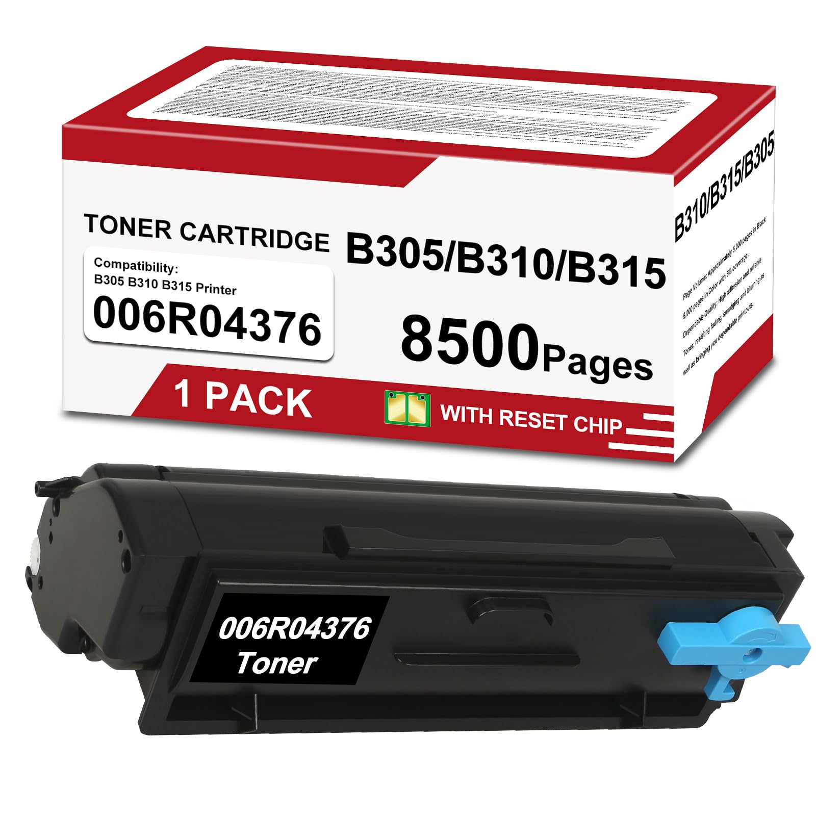 B310 Black 006R04376 Standard Capacity Toner Cartridge Replacement