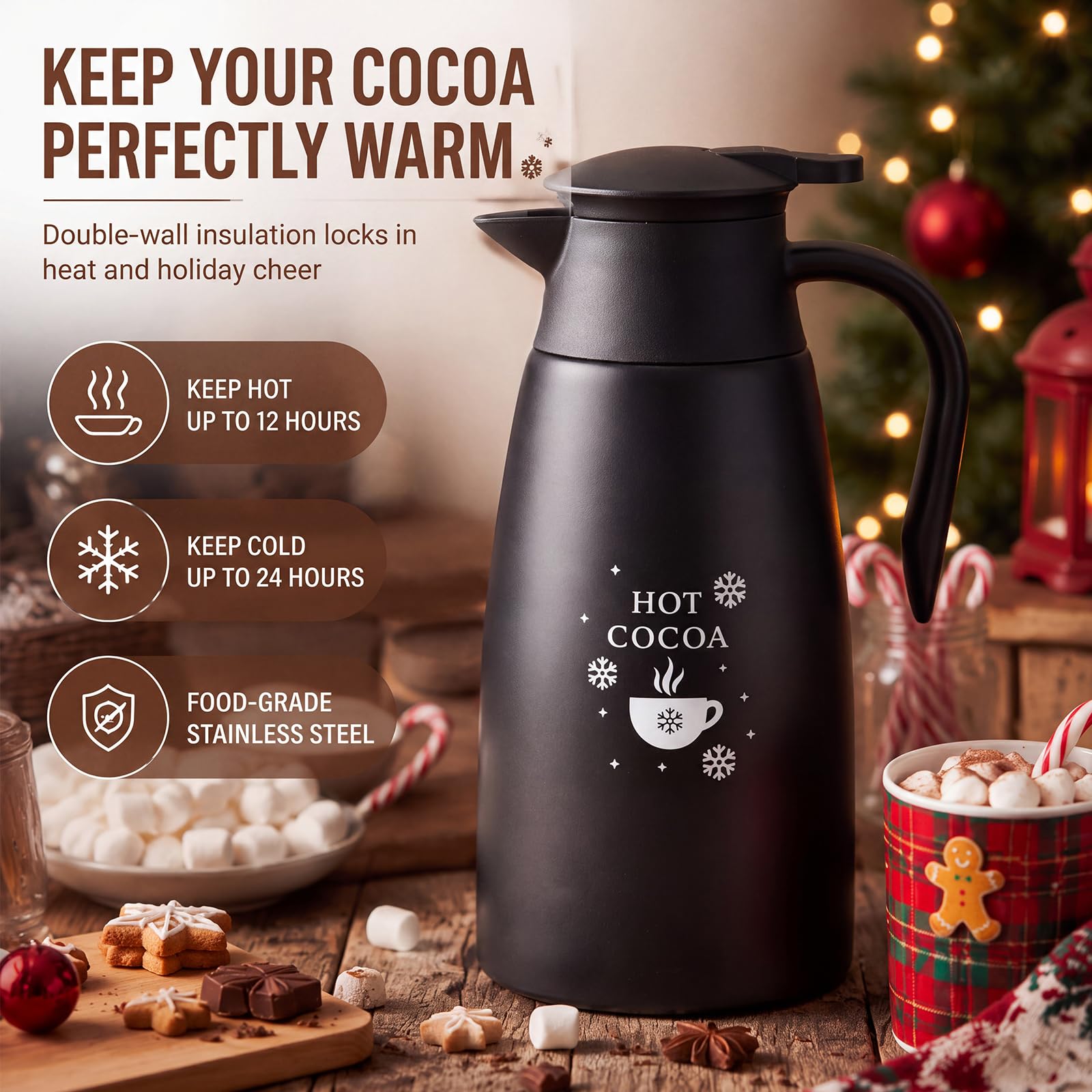 Amazon.com: 1 Pcs Lemonroad Hot Chocolate Dispenser,Cocoa Bar