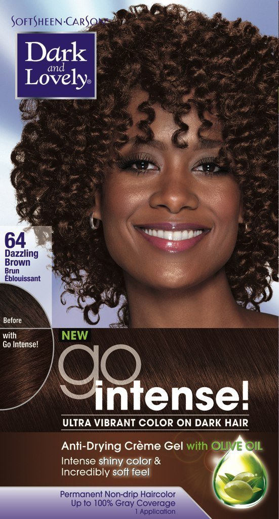 SoftSheen-Carson Dark and Lovely Go Intense Ultra Vibrant Color on Dark Hair (Packaging May Vary)