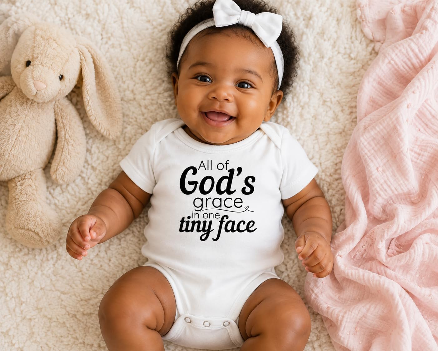 Tiny Faith Christian Baby Bodysuits Faith Based Infant Collection