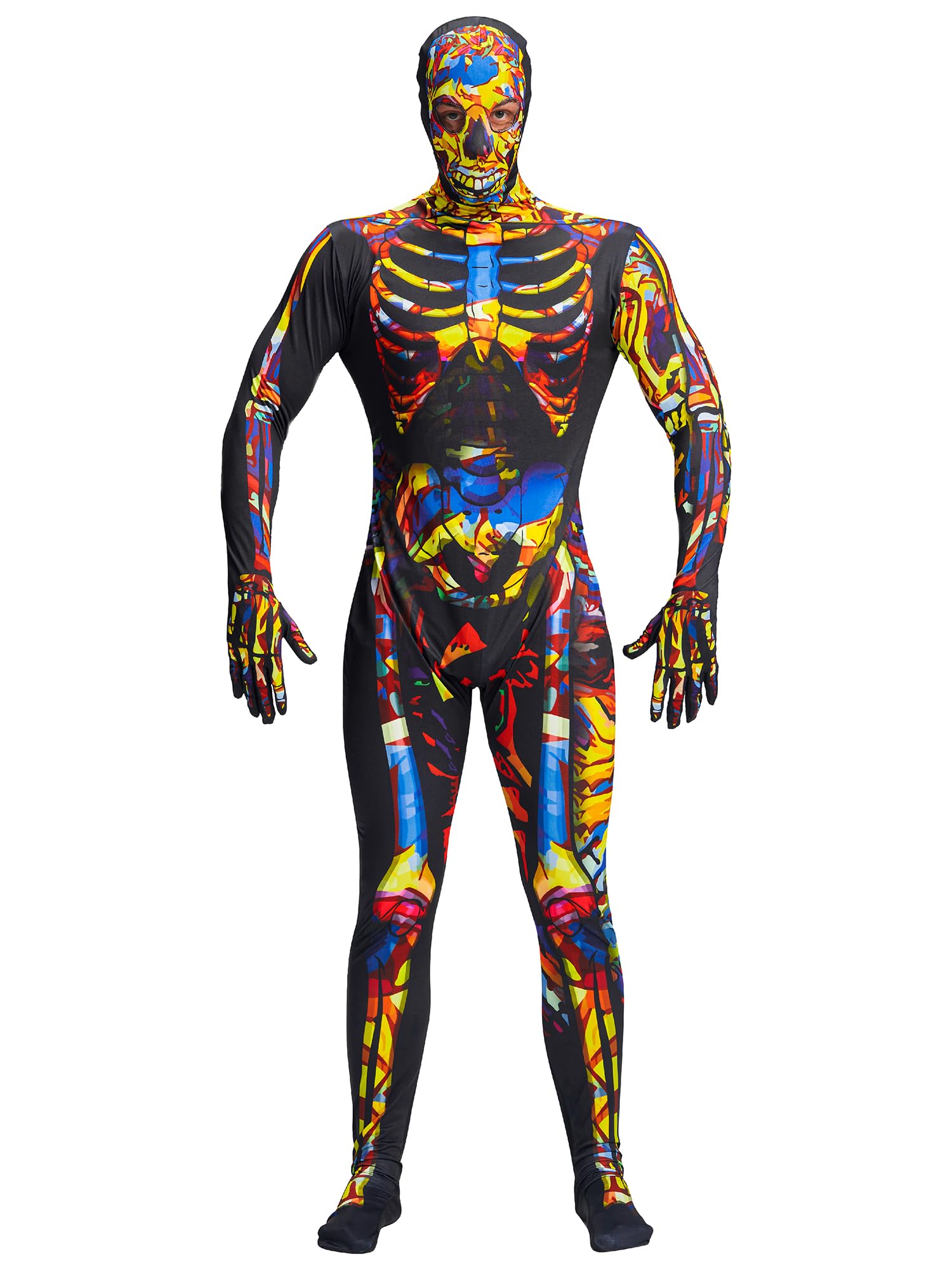 Men's Skeleton Jumpsuit