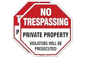 Signage Deterrence: Shield Your Space with No Trespassing Signs