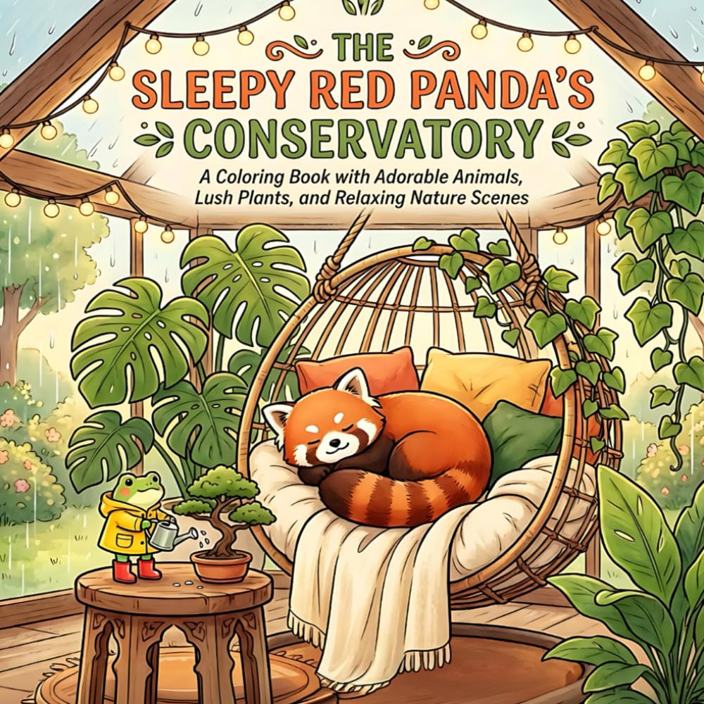 The Sleepy Red Panda’s Conservatory