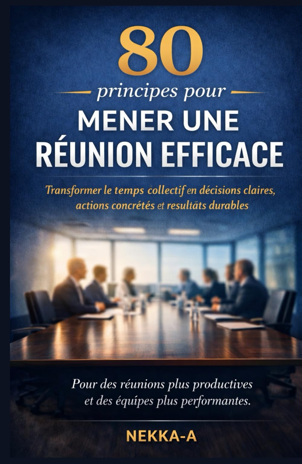 80 principes pour mener une réunion efficace: Transformer le temps collectif en décisions claires, actions concrètes et résultats durables