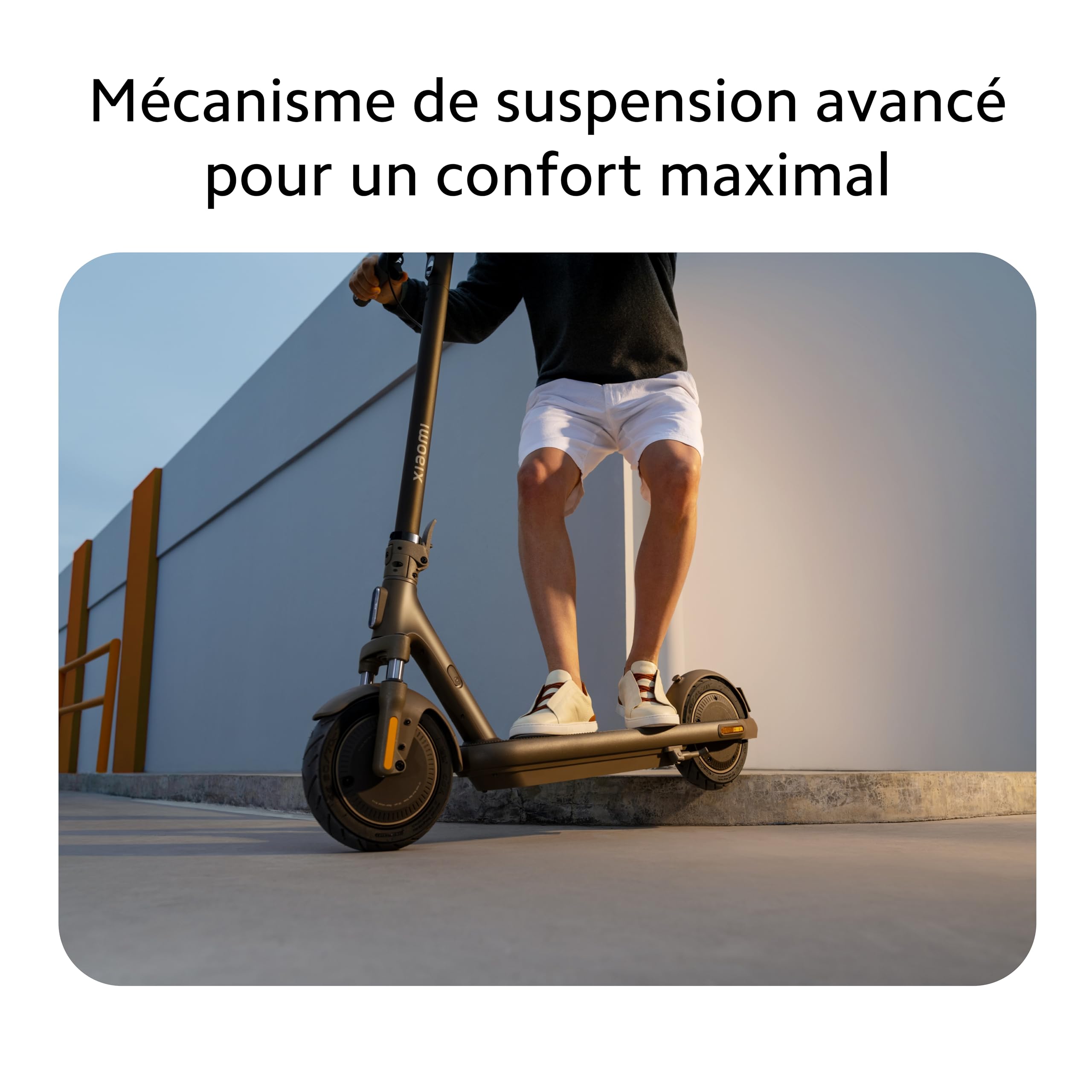 Xiaomi Trottinette Électrique Série 4 & 5 – Modèles pour Adulte, Moteur Puissant, Grande autonomie, pneus Larges, antivol intégré et connectivité Bluetooth – Noir [Version Française]